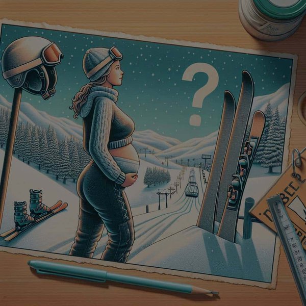 Est-il prudent de pratiquer le ski durant le premier trimestre de la grossesse ?