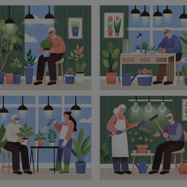 Quelles pratiques de jardinage en intérieur sont recommandées pour les seniors vivant en résidence sans accès extérieur ?